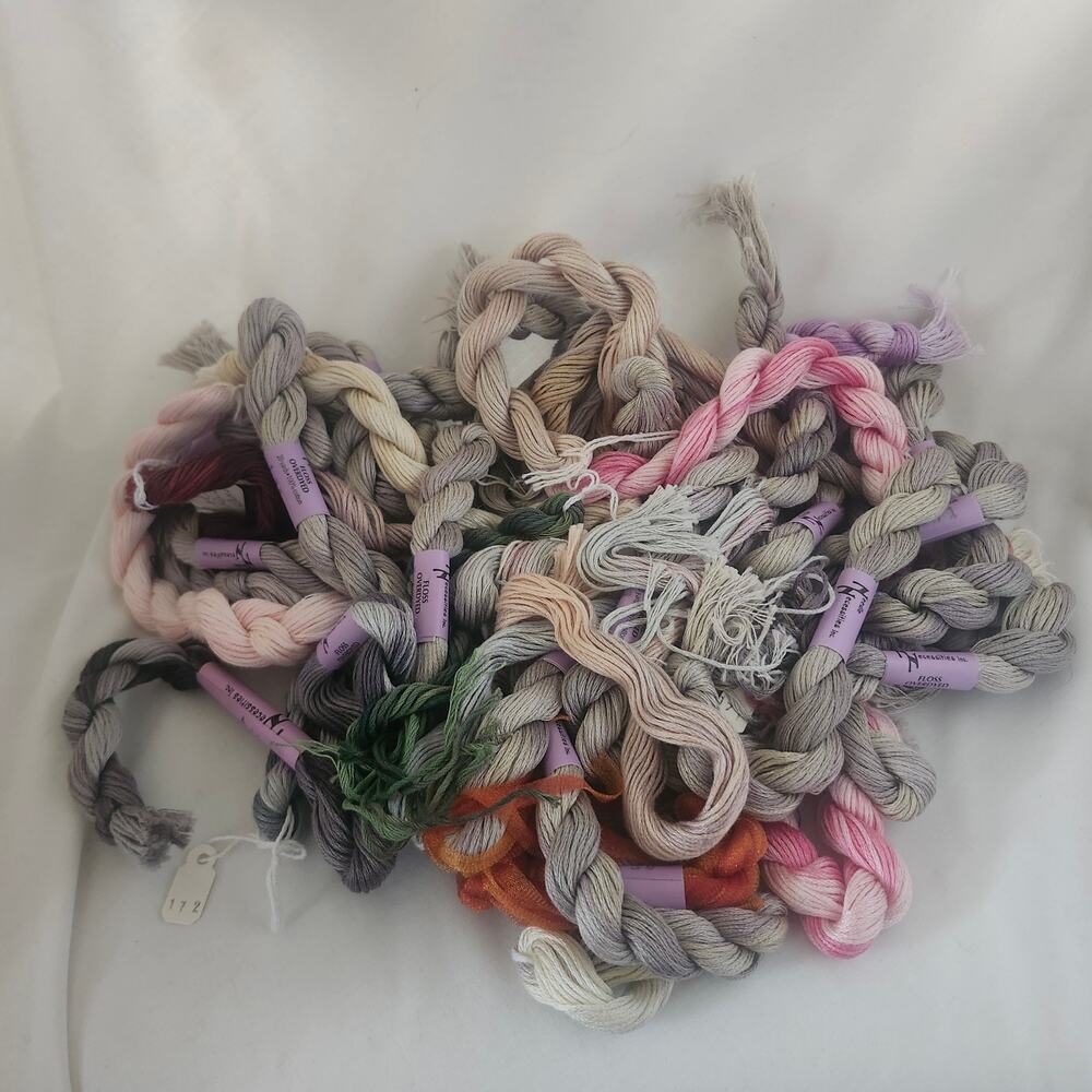 42 Skeins Needle Necessities OverDyed Thread Floss Rachel B17